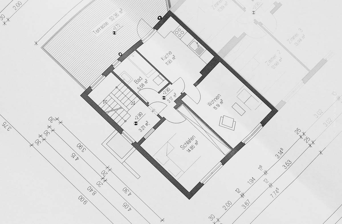 bauplan-architektur-raeume-zimmer-wohnzimmer-vermietung-haus-wohnung-groesse-quadratmeter-flaeche-eigennutz-kapitalanlage