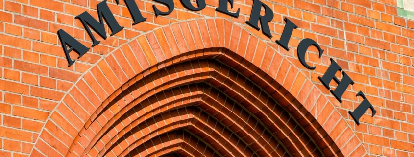 Amtsgericht Gebäude von außen
